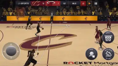 Captura de tela de NBA LIVE Asia 3