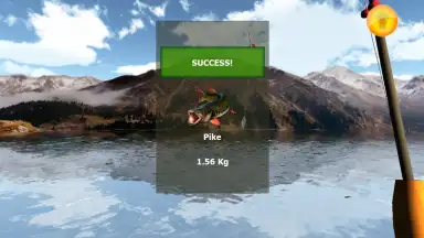 Captura de tela de Fishing 3D Simulator. The Lakes 2