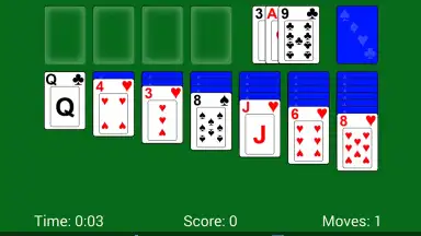 Captura de tela de Zynga Solitaire 5