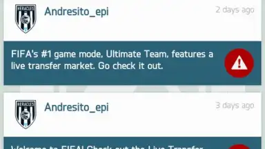 Captura de tela de EA SPORTS FIFA 16 Companion 6