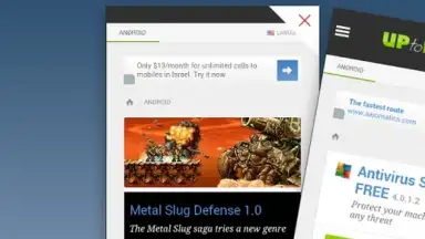 Captura de tela de CM Browser 2