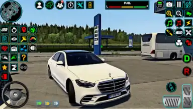Captura de tela de Real School Car Games 3D Sim 5