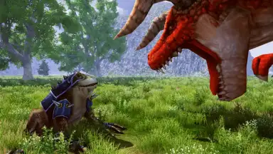Captura de tela de Giant Frog Simulator 1