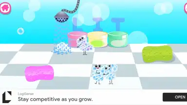Captura de tela de Bini ABC Games! Phonics 4 Kids 12