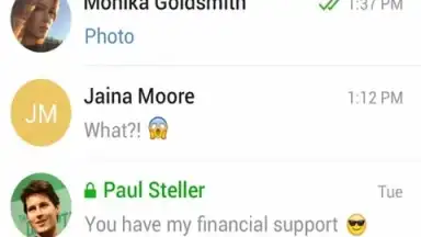 Captura de tela de BD Messenger 1