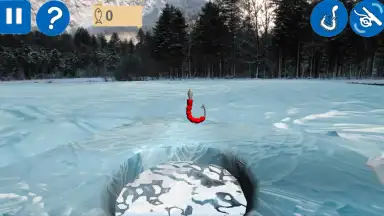 Captura de tela de Winter Fishing 3D 4