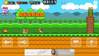 Captura de tela de Super Jim Jump 4