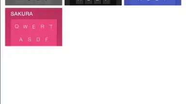 Captura de tela de Facemoji Keyboard 6