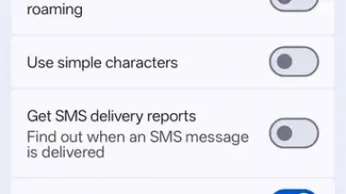 Captura de tela de Google Messages 12