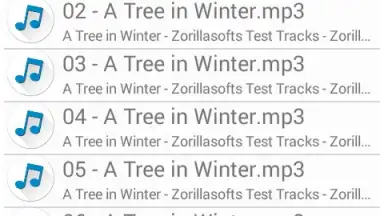 Captura de tela de Music Folder Player Free 3