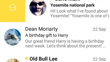 Captura de tela de Yandex Mail 1
