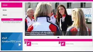 Captura de tela de Aplic. resultados Londres 2012 4