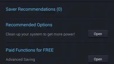 Captura de tela de DU Battery Saver 4