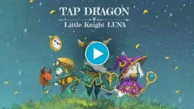Captura de tela de Tap Dragon: Little Knight Luna 1