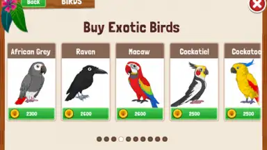 Captura de tela de Birdland Paradise 3