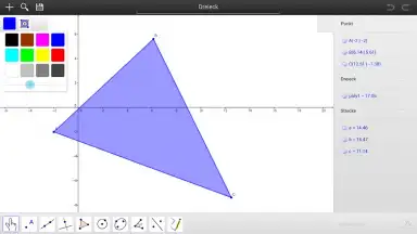 Captura de tela de GeoGebra 2