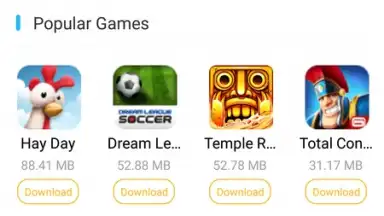 Captura de tela de MoboPlay App Store 2