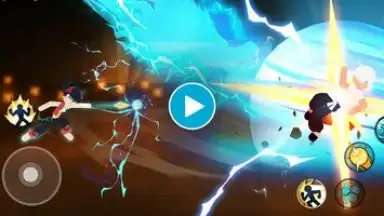 Captura de tela de Stickman Cursed: Phantom Fight 1