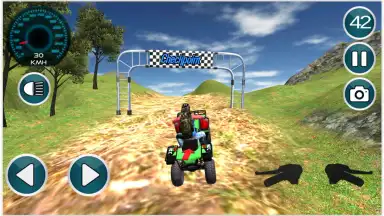 Captura de tela de Offroad Quad Bike 7
