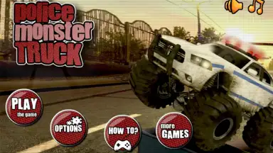Captura de tela de Police Monster Truck 4