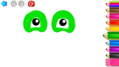 Captura de tela de Drawing for Kids! Coloring Children Games Toddlers 9