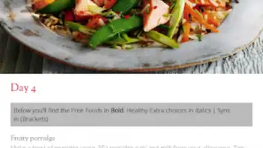 Captura de tela de Slimming World 16