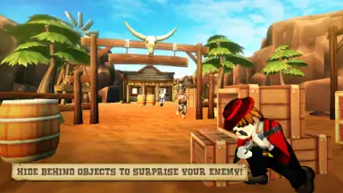 Captura de tela de Western Fps Cowboy Sniper Town 3