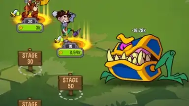 Captura de tela de Idle Quest Heroes 1