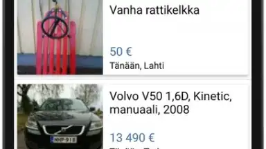 Captura de tela de Tori.fi 2