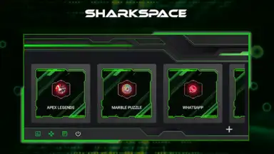 Captura de tela de SharkSpace - Game Turbo 4