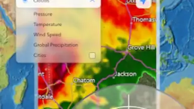 Captura de tela de Live Weather Widget & Radar 5