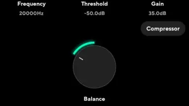 Captura de tela de Poweramp Equalizer 8