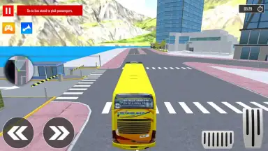 Captura de tela de New City Coach Bus Simulator Game 1