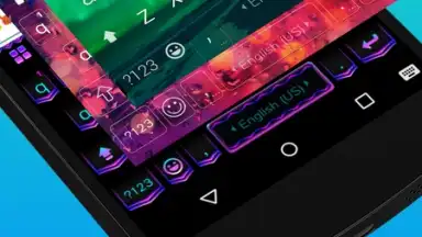 Captura de tela de Emoji Keyboard 1