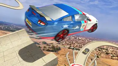 Captura de tela de Impossible GT Car Racing Stunts 2019 9