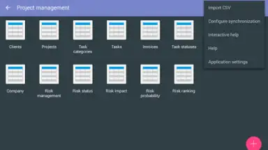 Captura de tela de MobiDB Project Management 19