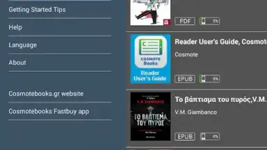 Captura de tela de Reader 4