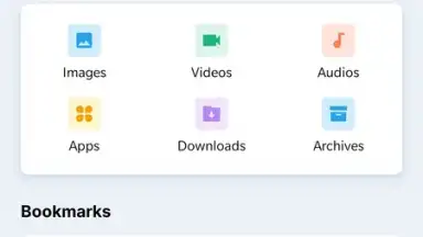 Captura de tela de PoMelo File Explorer 2