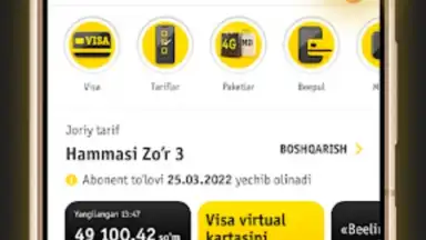 Captura de tela de Beeline Uzbekistan 5