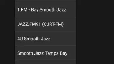 Captura de tela de Top Jazz Radios Free 1