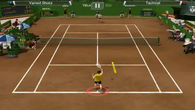 Captura de tela de Virtua Tennis Challenge 6