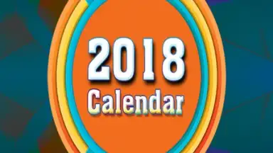 Captura de tela de 2018 Calendar 2