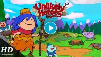 Captura de tela de Unlikely Heroes 1