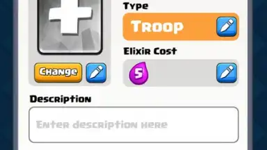 Captura de tela de Card Creator for Clash Royale 2