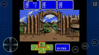 Captura de tela de Shining Force Classics 7