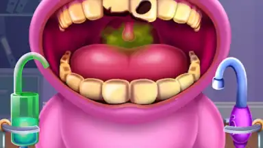 Captura de tela de Pet Doctor Kids Dentist Game 7