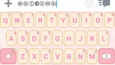 Captura de tela de Decoration Text Keyboard 6