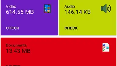 Captura de tela de Cleaner for Whatsapp - Clean Junk Files 4