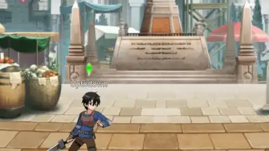 Captura de tela de SWORD ART ONLINE: Memory Defrag 2