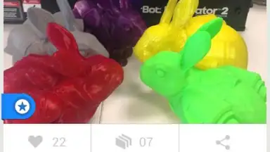 Captura de tela de Thingiverse 7